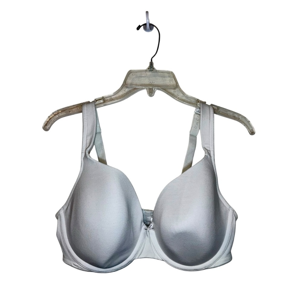 Cacique Bra 38DD T-Shirt Bra Lightly Lined T-Shirt Lane Bryant Underwire White